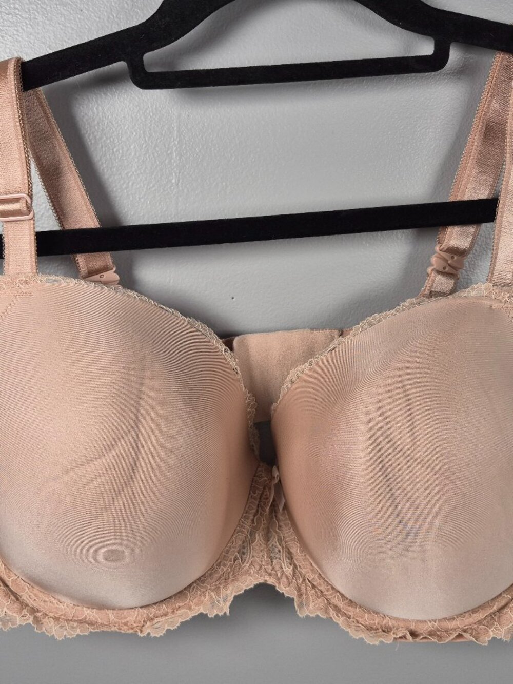 Victoria Secret Dream Angels Lined Demi Bra 38DDD Padded Full Coverage Underwire